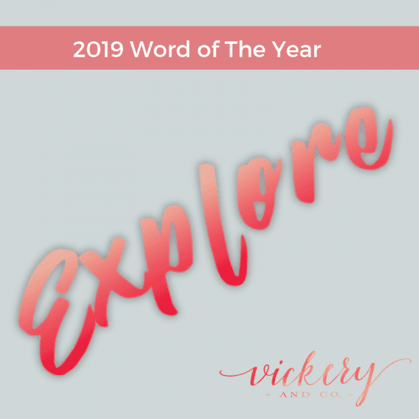 Success and Leadership coach, Heather Vickery, announces word of the year for 2019: EXPLORE