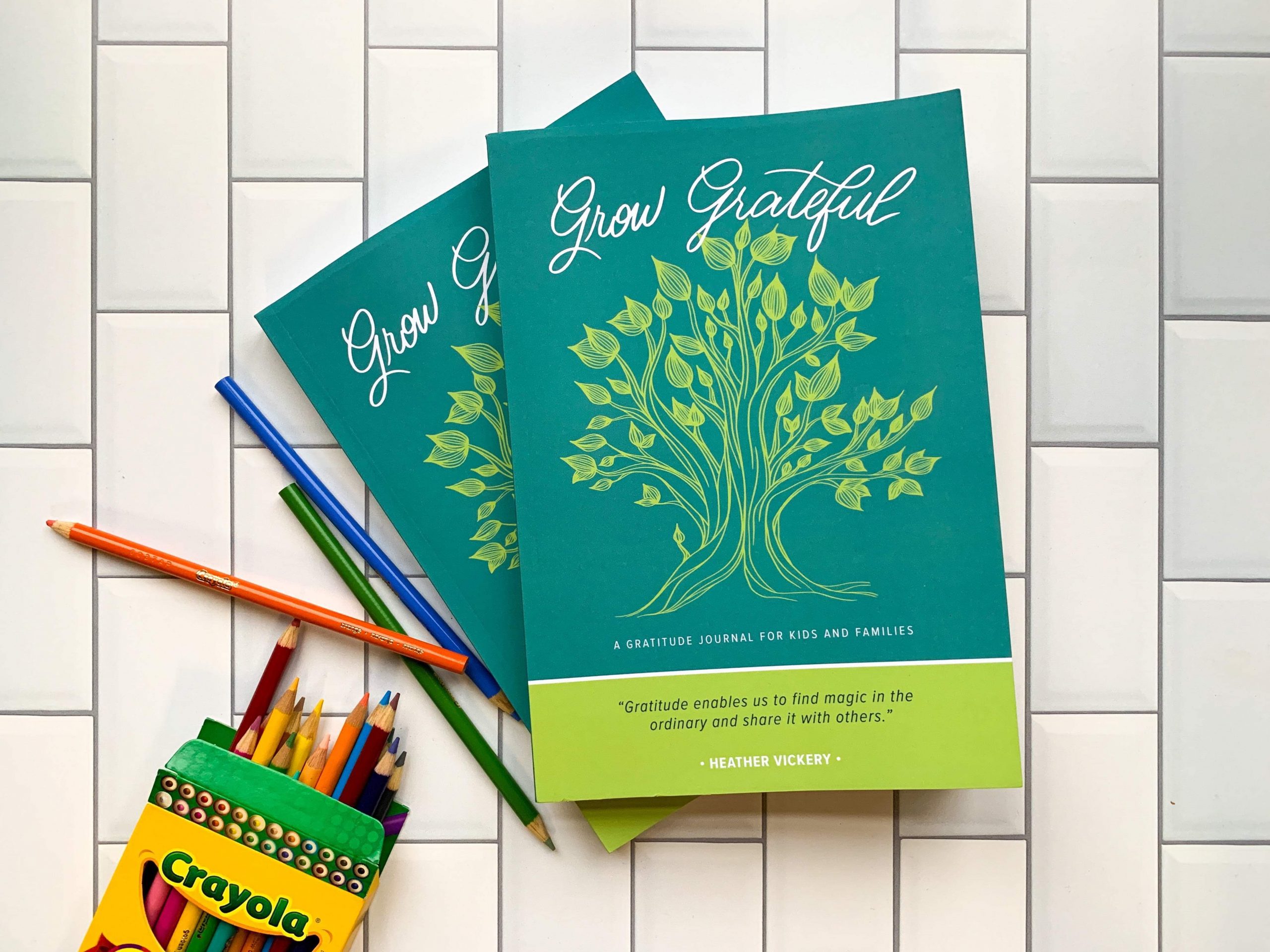 Grow Grateful: A Gratitude Journal for Kids and Families, Heather Vickery