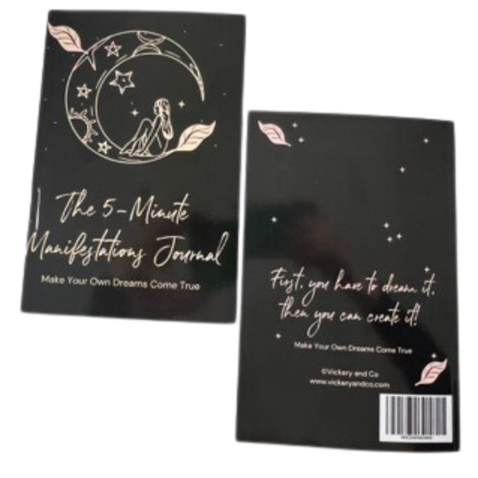 5-Minute Manifestation guided manifestation journal.